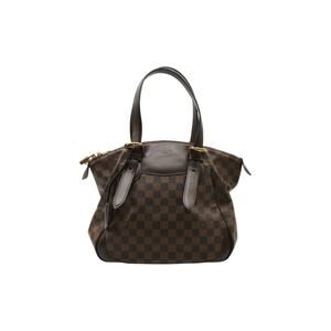 Louis Vuitton Verona MM Damier Ebene Canvas Handbag In Brown